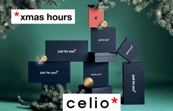 Xmas Hours Celio 30% De Remise Sur Tout