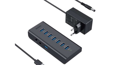 Dock Hub 7 Ports Usb 3.0 Aukey Cb H3