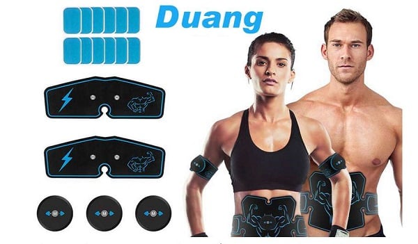 kit électro stimulateur musculaire 6 modes duang