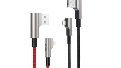 Lot De 2 Câbles Lightning Aukey 2 Mètres