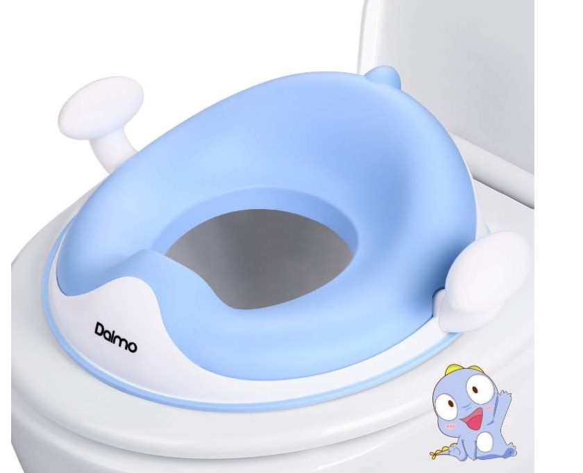 Réducteur De Toilette Antidérapant Avec Coussin Et Poignées Dalmo
