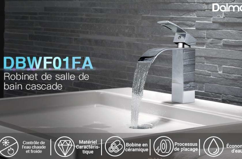 Robinet De Salle De Bain Cascade à Bec Fin Dalmo