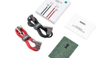10,99€ les 2 câbles Lightning AUKEY de 1 mètre (MFi Certifié Apple)