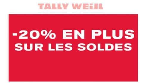 20% De Remise Supplémentaire Sur Les Soldes Tally Weijl