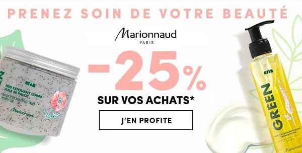 25% De Remises Immédiates Sur Marionnaud