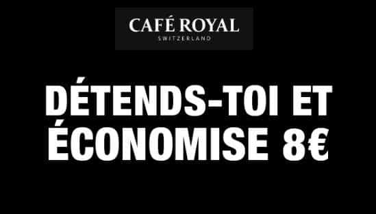 8€ De Remise Et Livraison Gratuite Sur Vos Commandes Café Royal