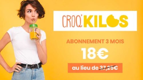 Abonnement Programme Minceur Croq’kilos By M6 à 50%