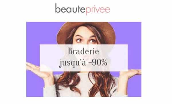 Braderie Sur Beautéprivée Fortes Remises Sur Des Dizaines De Produits Cosmétiques, Maquillages Et Parfums