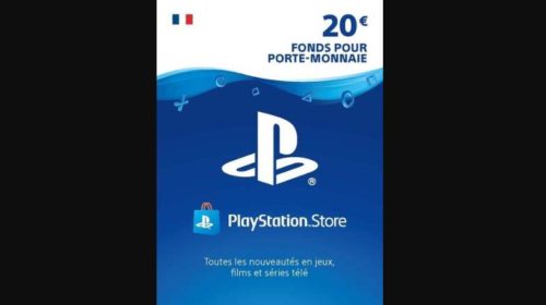 Cartes Playstation Store Pas Chères 20 Euros