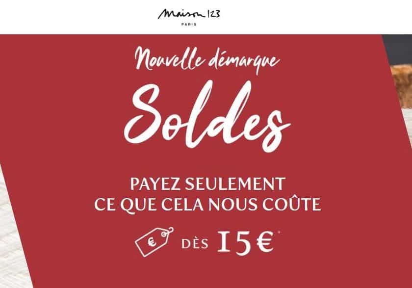 Dernière Démarque Des Soldes Maison 123