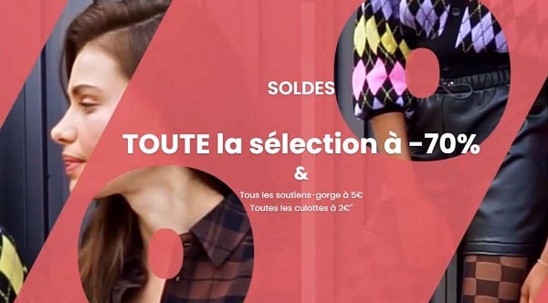 Dernières démarques des soldes Tezenis