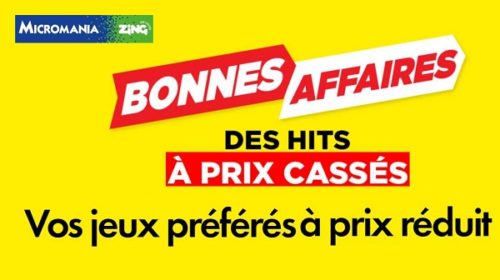 Les Bonnes Affaires De Micromania Consoles, Jeux Et Produits Dérivés Déjà En Soldes