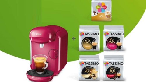 Offre Pack Machine Tassimo Vivy 2 Et 5 Paquets De Dosettes