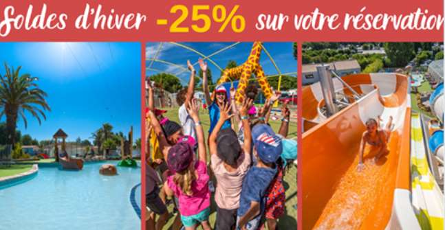 Promotion vacances en camping pour 2020 : réduction de -25% sur une sélection Aloa Vacances !