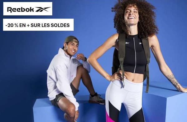 SOLDES REEBOK ! profitez de 20% supplémentaire