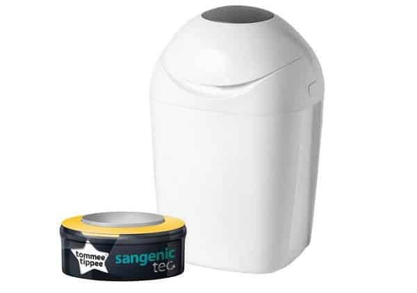 Soldes poubelle à couches Tommee Tippee Sangenic jusqu’a -60% (ex: 10€ la poubelle à couches Tommee Tippee Tec + 1 recharge)