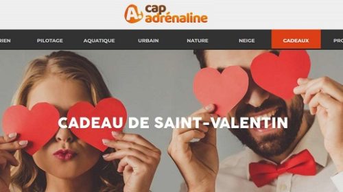 Spéciale Saint Valentin Offrez Des Activités De Loisirs & Adrénaline à Partager Avec Les Coffrets Cap Adrénaline