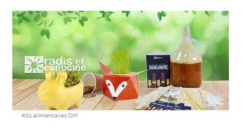 Vente privée kit DIY Radis & Capucine : jusqu’à -50% sur des kits a faire chez soit (brassage bière, beurre, moutarde, potager, pastis…)
