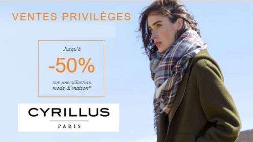 Ventes Privilèges Cyrillus