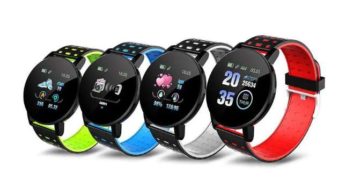 8,88€ montre connectée XANES 119Plus (écran tactile couleur, cardiomètre, suivie d’activités, podomètre, …) – livraison gratuite