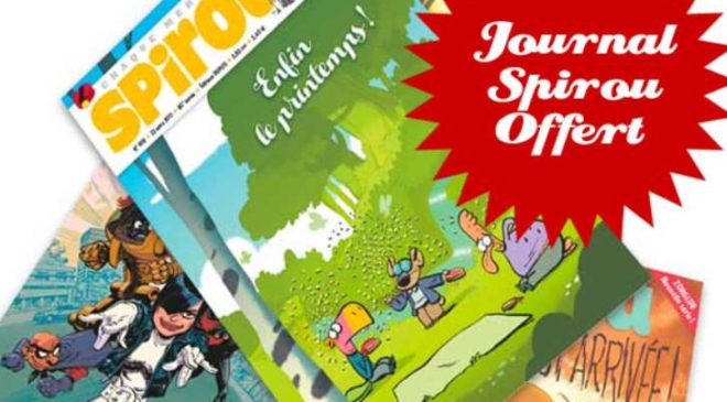 1 Journal Spirou Gratuit Pour L'achat D'1 Bd