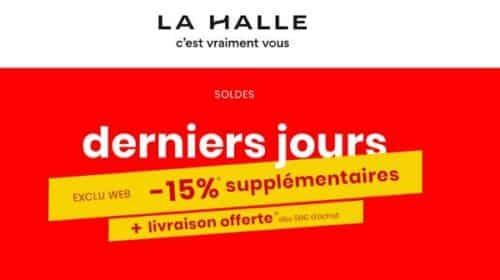 15% En Plus Sur Les Articles Des Soldes Sur La Halle