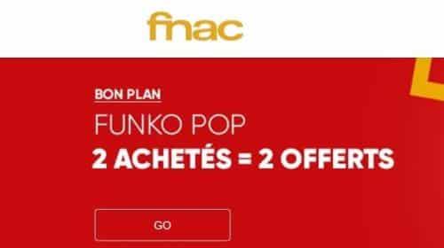 2 Figurines Funko Pop Achetés = 2 Gratuites (fnac)