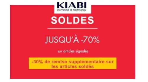 30% Remises Supplémentaires Sur Les Soldes Kiabi