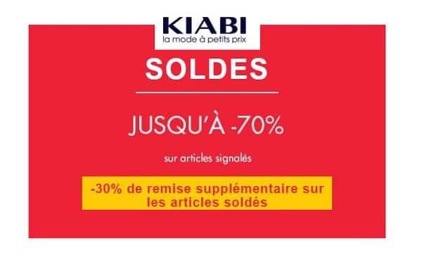 30% Remises Supplémentaires Sur Les Soldes Kiabi