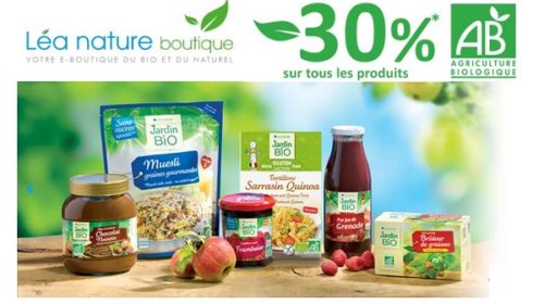 30% Sur Les Produits Label Agriculture Biologique (ab) De Lea Nature