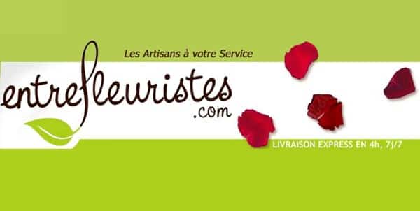 Livraison de fleurs pour la Saint Valentin : 10% de remise sur Entrefleuristes