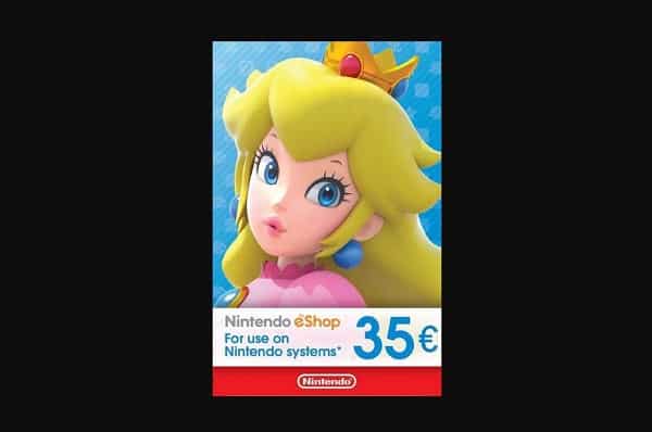 OFFRE: Carte Nintendo eShop prépayée 35€ pour 31€ 🎮