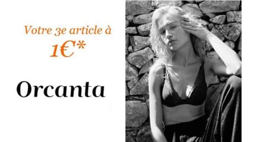 Offre Prix Doux Orcanta 2 Articles Achetés = Le Troisième à 1€