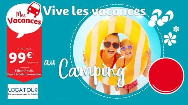 Vente Flash Séjours Mobilhomes Dès 99€ Hébergement Jusqu’à 6 Pers Auchan Voyages Locatour
