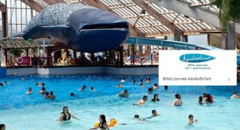 Vente privée billet Aquaboulevard : 10€ enfant, 22€ adulte (valable tous les jours), Abonnement dés 109€