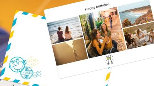 Carte De Vœux, Carte Postale Ou Carte D'anniversaire Envoyée Pour Moins Cher Avec Fizzer