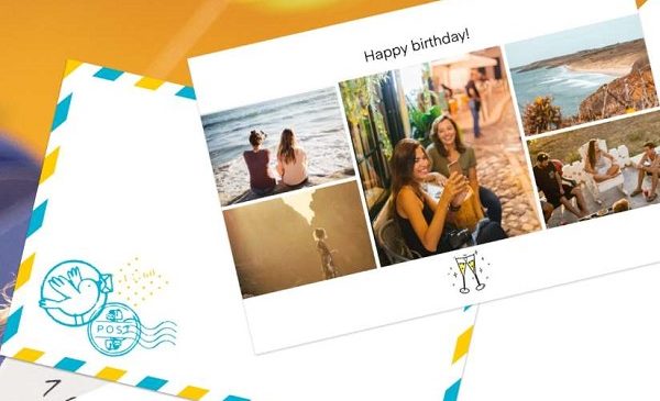 Carte De Vœux, Carte Postale Ou Carte D'anniversaire Envoyée Pour Moins Cher Avec Fizzer