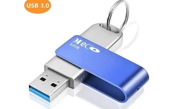 La Clé Usb 3.0 32go Aluminium Meco Eleverde Repliable