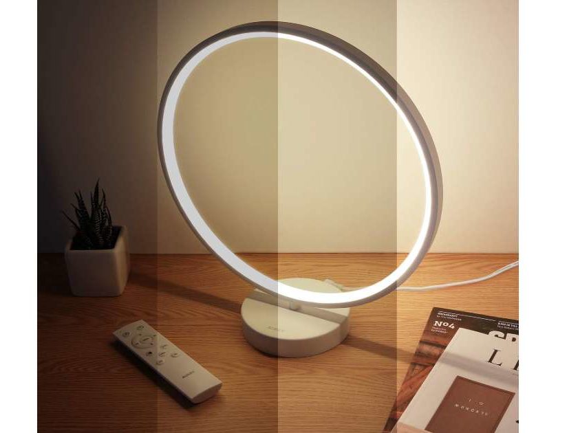 Lampe De Chevet Anneau Led Aukey Avec Télécommande