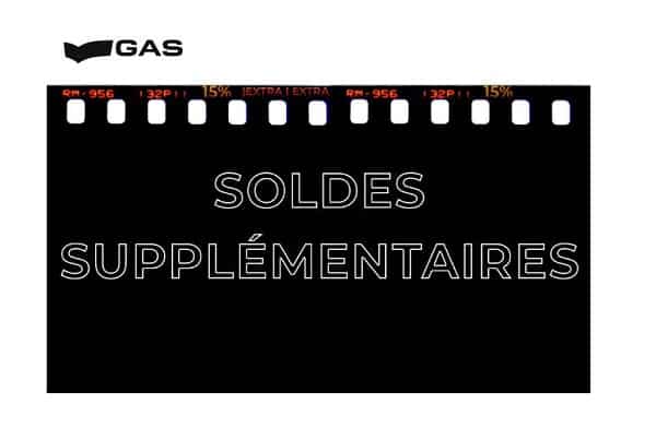 15% de remise supplémentaire sur les articles en promotion Gas Jeans