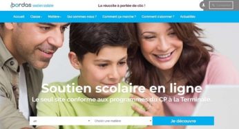 20% de remise sur les abonnements de soutien scolaire en ligne Bordas (du CP à la terminal)