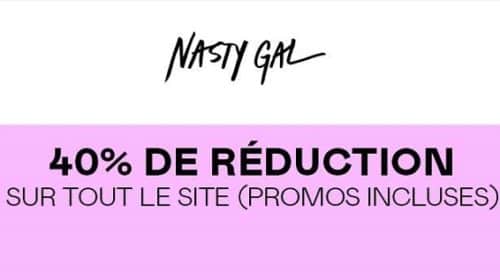 40% De Remise Sur Tout Le Site Nasty Gal