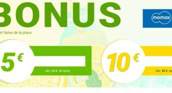 5€ offerts dès 25€ / 10€ offerts dès 50€ de vente sur Momox (rachat de livres, CD, DVD, jeux)