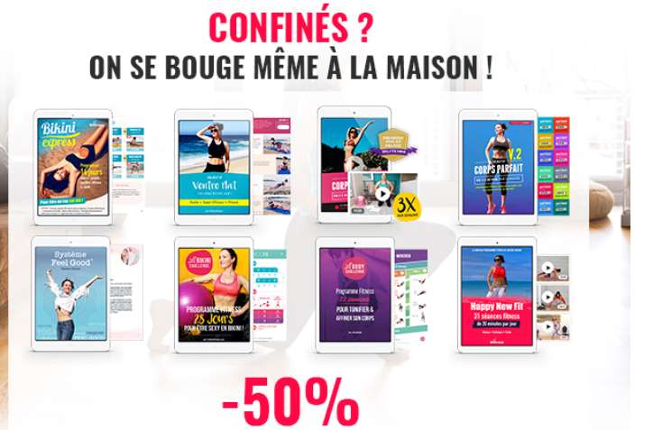 50% de remise sur tous le Fitness par Valérie Orsoni – Le BootCamp