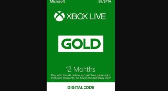 Abonnement Xbox Live Gold 12 mois pas cher 🎮 41,33€ (quantité limité)