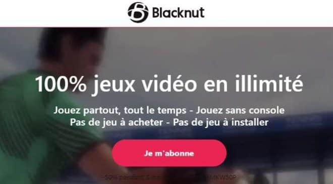 Abonnement à La Plateforme De Jeux Vidéo Illimités Blacknut Moitié Prix