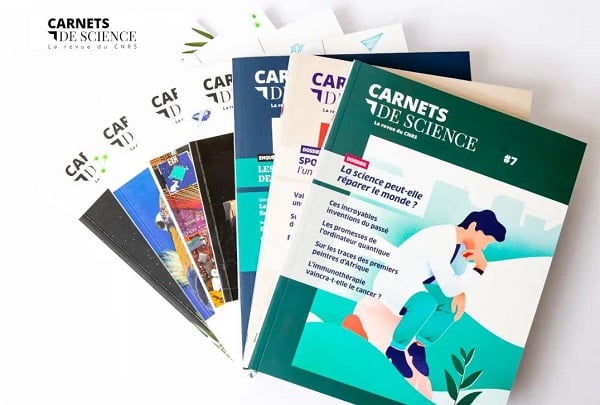 Accès libre et gratuit à toutes les revues Carnets de science (version numérique) du CNRS (grand public)