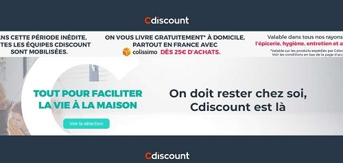 Bon Plan Courses En Ligne Livraison Domicile Gratuite Dès 25€ Sur Cdiscount