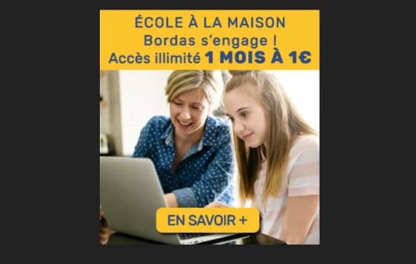 Entraînement En Ligne Bordas 1 Mois Illimité à 1€ Sans Engagement