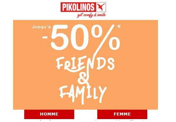 friends & family pikolinos